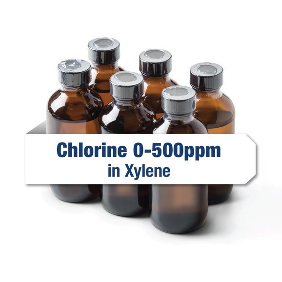 Calibration; Cl in Xylene, 0-500 ppm (100 mL) - Set of 6 - 202360-01