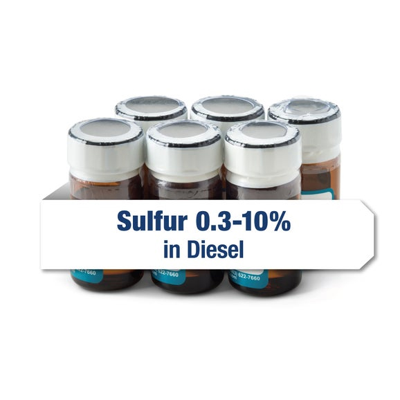 Calibration; S in Diesel, 0.3-10% (10 mL) - Set of 6 - 201720-01