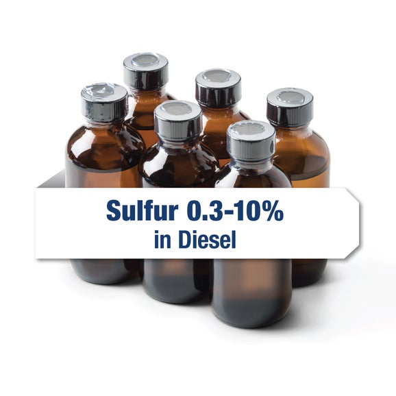 Calibration; S in Diesel, 0.3-10% (100 mL) - Set of 6 - 201720-02