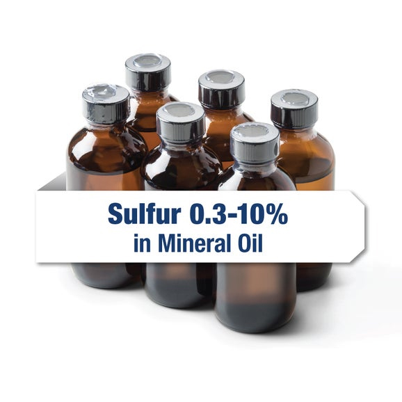 Calibration; S in Mineral Oil, 0.3-10% (100 mL) - Set of 6 - 202233-01